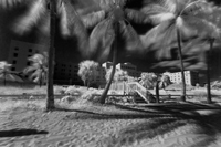 Hollywood Beach Florida Infrared